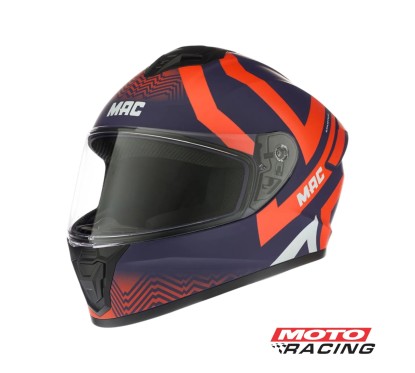 CASCO 801 STARTER HILL VIOLETA OSCURO/ NARANJA MATE "M" (MAC)