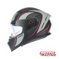 CASCO 069 FORCE CIRKUS D/VISOR NEGRO/ GRIS/ ROSA MATE "XS" (MAC)