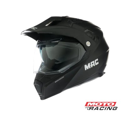 CASCO MX060 QUEST SOLID D/VISOR NEGRO MATE "L" (MAC)