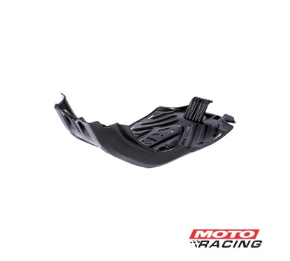 CUBRE CARTER HONDA CRF 230 C/CUBRE BIELETA PLASTICO NEGRO (AMX)