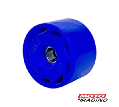 RUEDA TENSA CADENA CHAIN ROLLER 38MM CRF 450 '09-'13 AZUL (PRO TEAM)