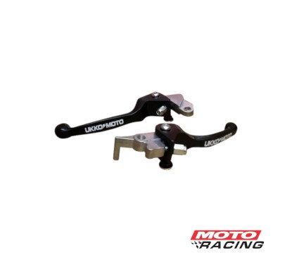 MANIJA FRENO Y EMBRAGUE HONDA XR 250 TORNADO REBATIBLE NEGRO (UKKO)