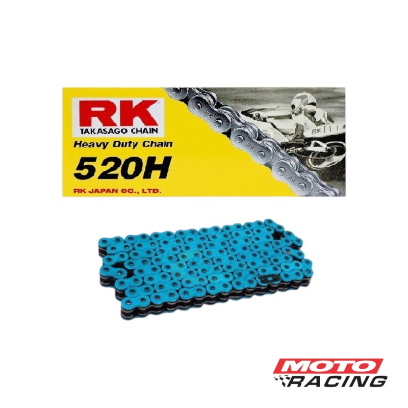 CADENA TRANSMISION 520Hx120 AZUL (RK)