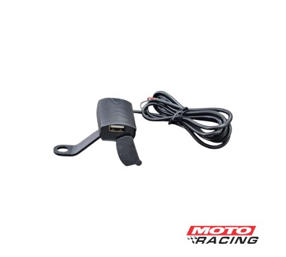 ACCESORIOS TOMA CORRIENTE USB 12V C- SOPORTE ESPEJO (CH)