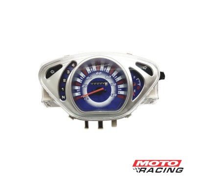 TABLERO COMPLETO ZANELLA ZB 110 G4 FONDO AZUL (T-FORCE)