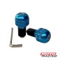 PUNTERA CONTRAPESO MANUBRIO ALUMINIO AZUL (PRO TEAM)