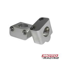 SOPORTE MANUBRIO ADAPTA 22MM A 28.6MM ALUMINIO (PRO TEAM)