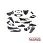 KIT PLASTICOS COMPLETO MOTOMEL FUSION 110 19Pza NEGRO (NSU)