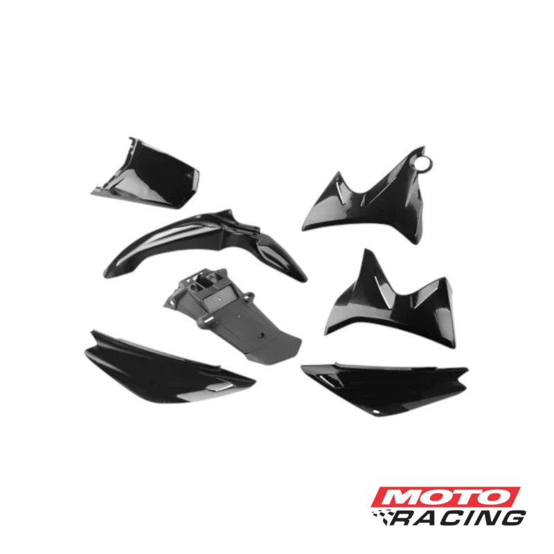 KIT PLASTICOS COMPLETO YAMAHA XTZ 125 NEGRO 7P (NSU)