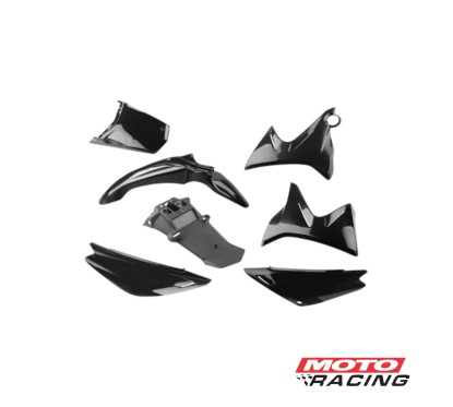 KIT PLASTICOS COMPLETO YAMAHA XTZ 125 NEGRO 7P (NSU)