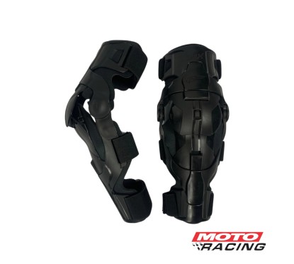 RODILLERAS NIÑO O CODERA ADULTO ARTICULADA NEGRO (AMX)