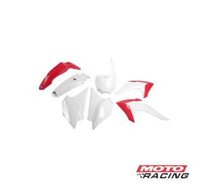 KIT PLASTICO HONDA CRF 230 '15-'25 BLANCO Y ROJO (UFO)