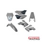 KIT PLASTICO HONDA XR 250 TORNADO C/OPTICA M/NUEVO GRIS NARDO (AMX)