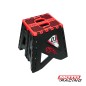 BANCO CABALLETE PLEGABLE MOTOCROSS NEGRO/ ROJO (AMX)