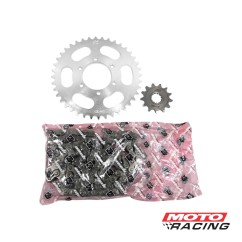 KIT TRANSMISION ZANELLA RZ3 300 40/13 C/CAD. 520H (YOYO)