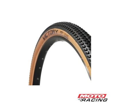 CUBIERTA BICI VICTORY 29 X 2.00 50-622mm NEGRA-  MARRON (CHAOYANG)