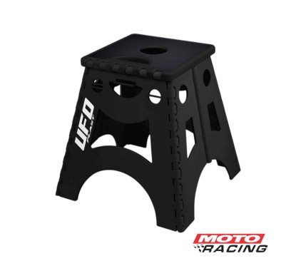 BANCO CABALLETE PLEGABLE MOTOCROSS NEGRO (UFO)