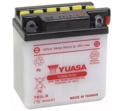 BATERIA 12v YB3L-A INDONESIA YUASA