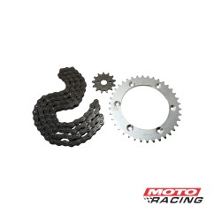 KIT TRANSMISION HONDA XR 250 TORNADO 38- 13 C- CADENA 520 (RIDE GEARS)
