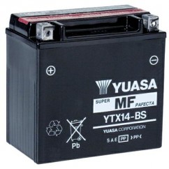 BATERIA LIBRE MANTENIMIENTO YTX14-BS Tw. C-  ACIDO YUASA