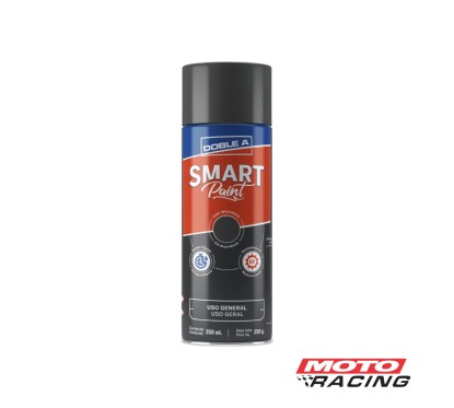PINTURA AEROSOL SMART PAINT ESMALTE SINTETICO NEGRO MATE (DOBLE A)
