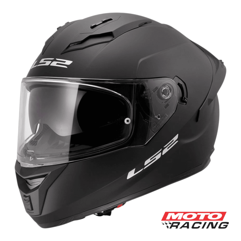 CASCO 806 FUSION SOLID D/VISOR NEGRO MATE "L" (LS2)