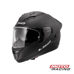 CASCO 806 FUSION SOLID D- VISOR NEGRO MATE "M" (LS2)