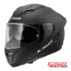 CASCO 806 FUSION SOLID D/VISOR NEGRO MATE "M" (LS2)