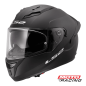 CASCO 806 FUSION SOLID D- VISOR NEGRO MATE "XXL" (LS2)