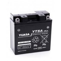 BATERIA LIBRE MANTENIMIENTO 12N5-3B- YT5A- YB5L-B C- GEL (YUASA)