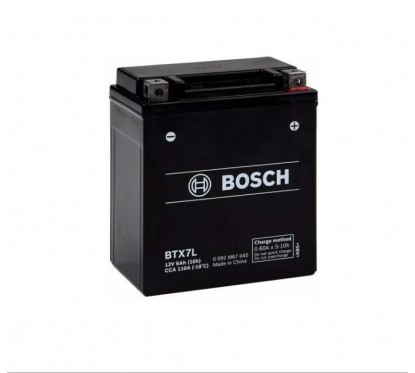 BATERIA 12V YT7A - YTX7L-BS LIBRE MANTENIMIENTO C- GEL (BOSCH)