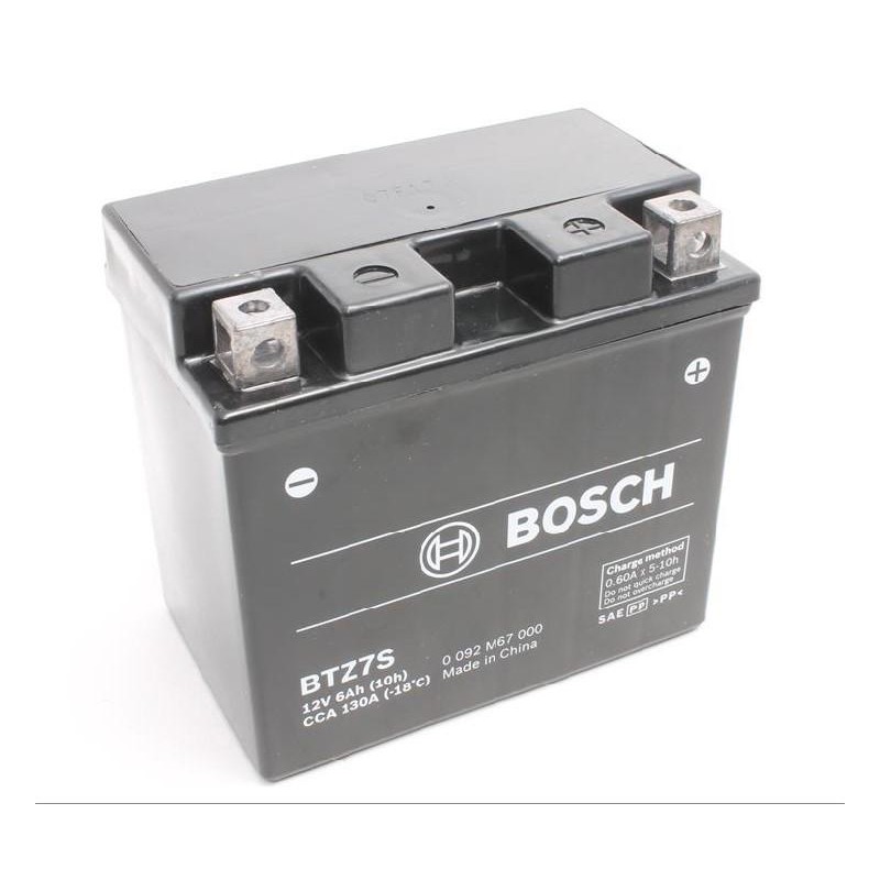 BATERIA 12V YTZ7-S = BTZ7S LIBRE MANTENIMIENTO (BOSCH)