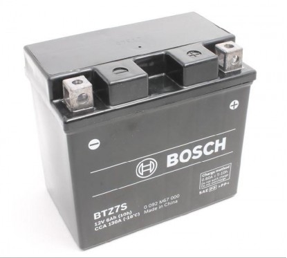 BATERIA 12V YTZ7-S = BTZ7S LIBRE MANTENIMIENTO (BOSCH)