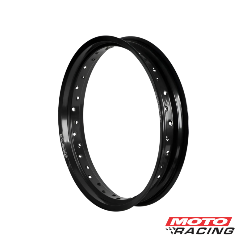 ARO LLANTA ALUMINIO 19 x 300 6063 P- 36 RAYOS NEGRO (SPEKTOR)