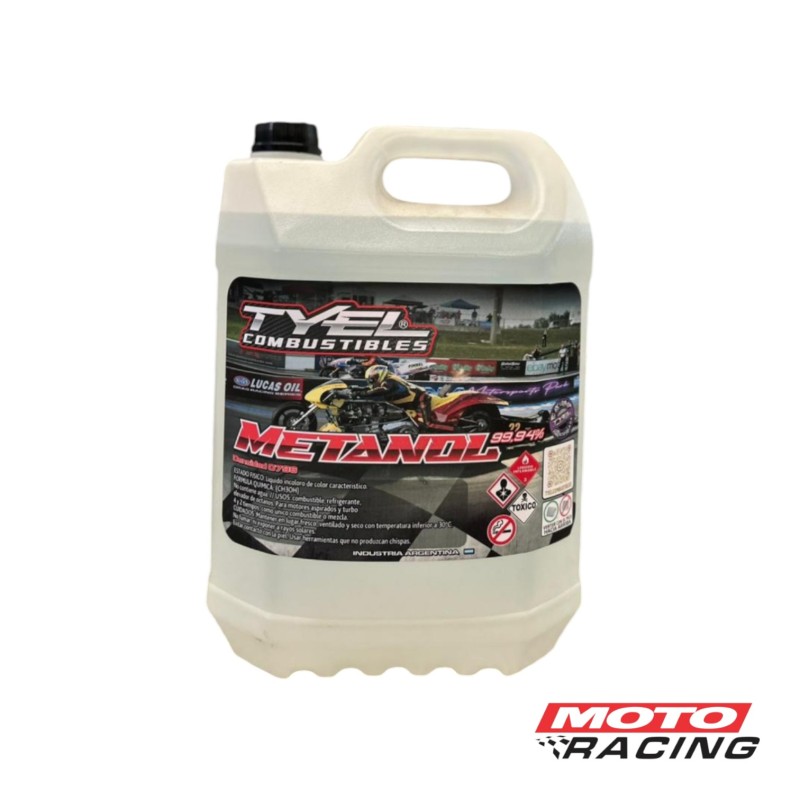 METANOL 99.8% CH3OH x10lts INCOLORO (TYEL COMBUSTIBLE)