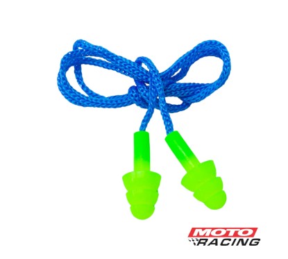 PROTECTOR AUDITIVO ENDOAURAL MOTO -  KARTING REUTILIZABLE (UCU)