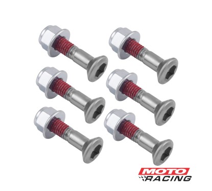 KIT TORNILLO CORONA HONDA CRF 8x30mm X6 (BOLT)