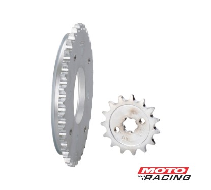 CORONA Y PIÑON HONDA BIZ C-100-  C-105 Z-35- 15 (MAHLI)