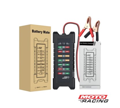 PROBADOR TESTER DIGITAL BATERIA 12- 24V BM410 (NSU)