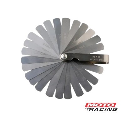 ACCESORIOS HERRAMIENTAS SONDAS x 24 HOJAS 0,04 AL 1,00MM (NSU)