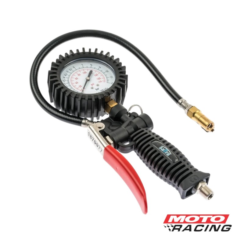 PISTOLA P- COMPRESOR ROSCA 1- 4 METAL C- MANOMETRO 12 BAR (NSU)