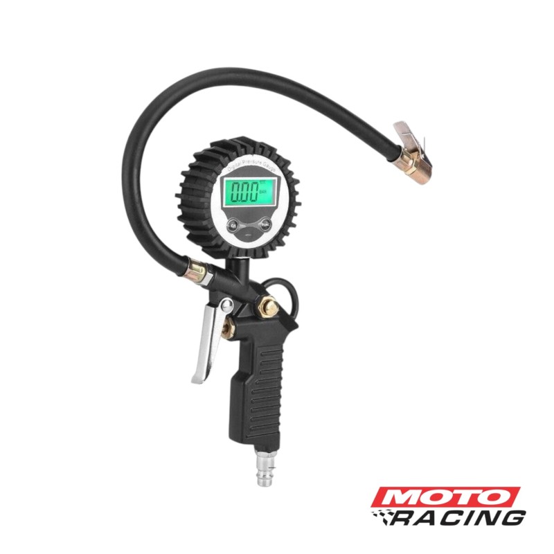 PISTOLA P/COMPRESOR C/MANOMETRO DIGITAL (NSU)