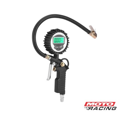 PISTOLA P/COMPRESOR C/MANOMETRO DIGITAL (NSU)