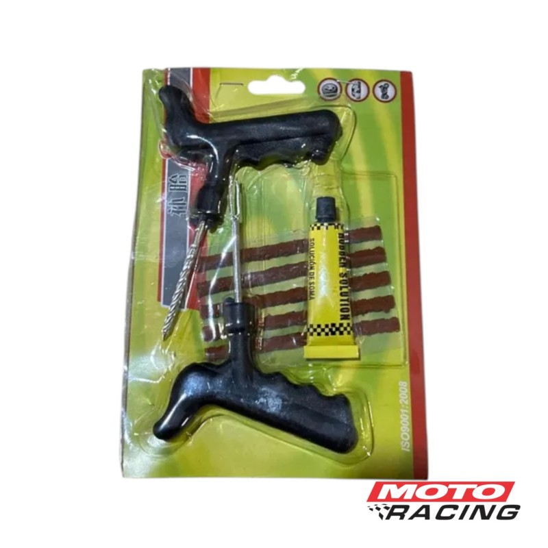 KIT REPARACION CUBIERTA GRANDE S- CAMARA C- TARUGO Y PEGAMENTO (NSU)