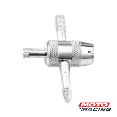 DESTORNILLADOR EXTRACTOR VALVULA NEUMATICOS 4 PUNTAS (NSU)