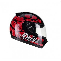 CASCO DRIVE HG CHERRY NEGRO -  ROJO FLY "L"