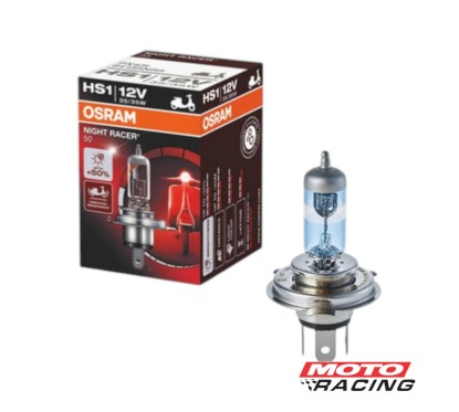 LAMPARA H4 HALOGENA PX43T 12v 35/35w NIGHT RACER REFORZADA (OSRAM)
