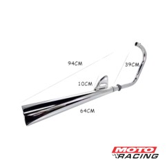 ESCAPE ZANELLA RX 150 T/ORIGINAL ES-716ZC (PRO TORK)