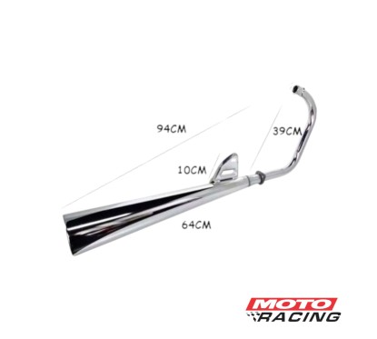 ESCAPE ZANELLA RX 150 T- ORIGINAL ES-716ZC (PRO TORK)