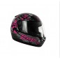CASCO DRIVE HG BEE NEGRO -  ROSA FLY "S"